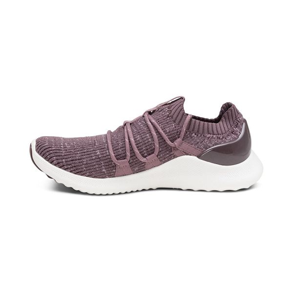 Aetrex Women's Dani Arch Support Sneakers Purple Shoes UK 6146-536